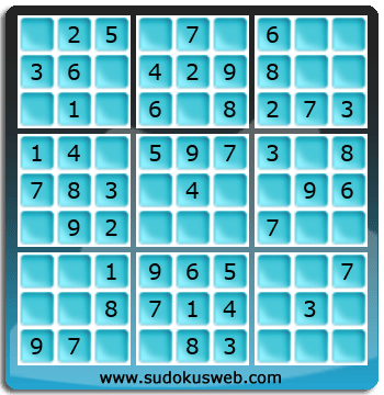 Sudoku von sehr einfacher höhe