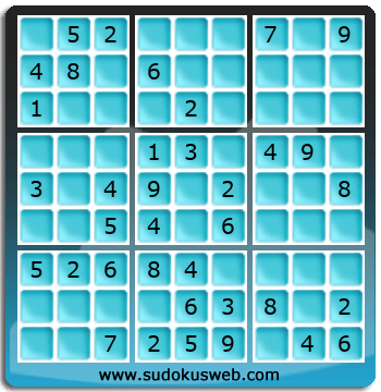 Sudoku von einfacher höhe