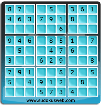 Sudoku de Nivell Molt Fàcil