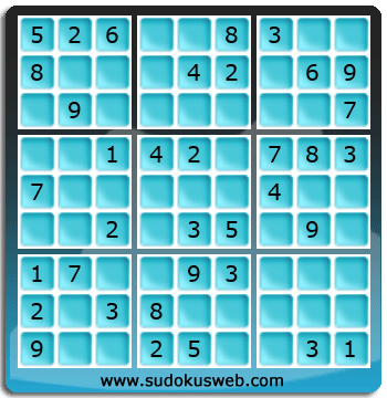 Sudoku von einfacher höhe