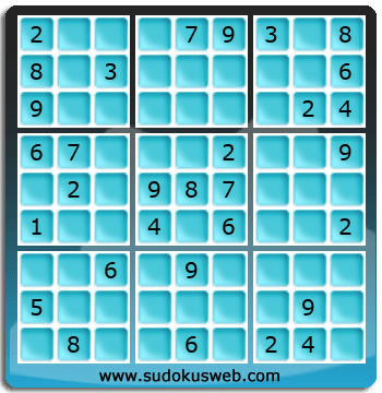 Sudoku von mittelmässiger höhe