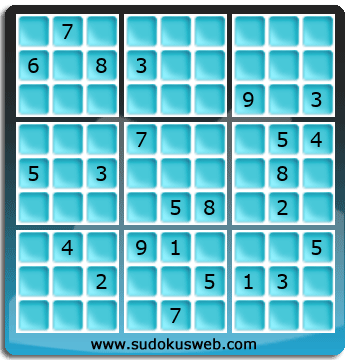 Sudoku von Fachmännischer höhe