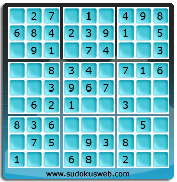 Sudoku von sehr einfacher höhe