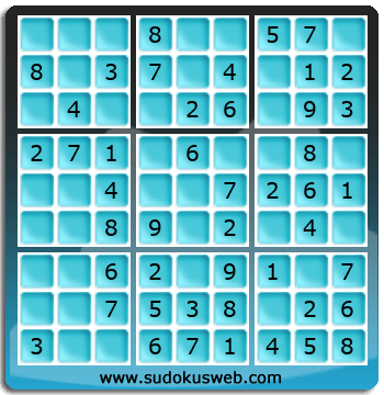 Sudoku von sehr einfacher höhe