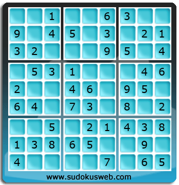 Nivel Muito Facil de Sudoku