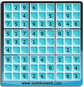 Sudoku de Niveau Très Facile