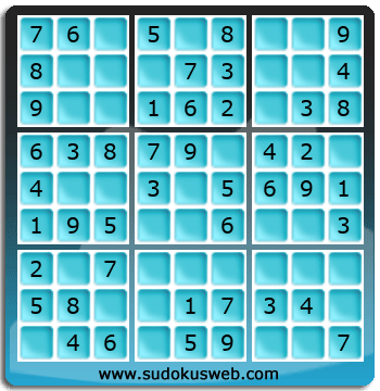 Sudoku von sehr einfacher höhe