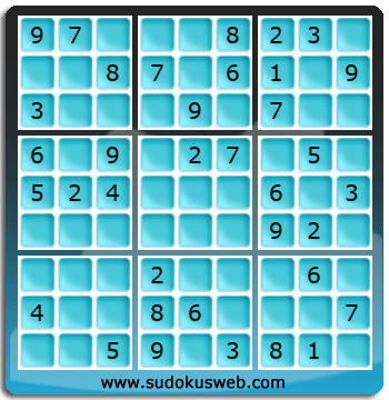 Sudoku von einfacher höhe