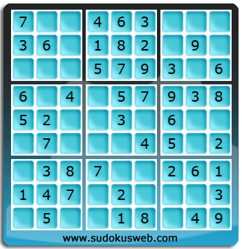 Sudoku von sehr einfacher höhe