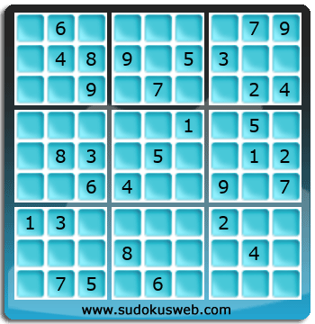 Sudoku von mittelmässiger höhe