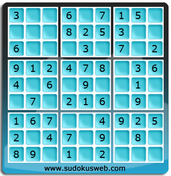 Sudoku von sehr einfacher höhe