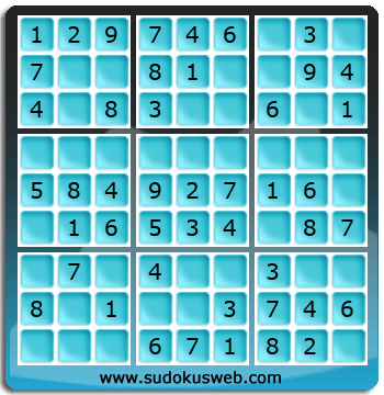 Sudoku von sehr einfacher höhe