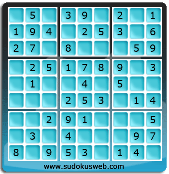 Sudoku von sehr einfacher höhe