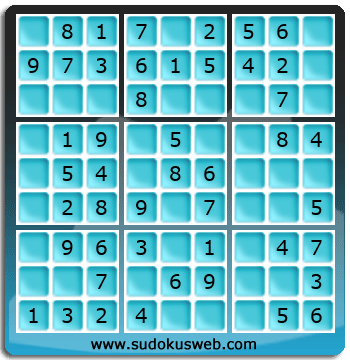 Nivel Muito Facil de Sudoku