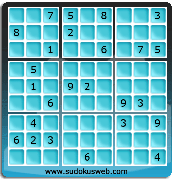 Sudoku von Fachmännischer höhe