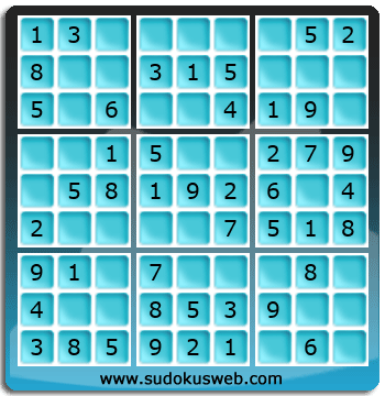 Sudoku de Nivel Muy Fácil