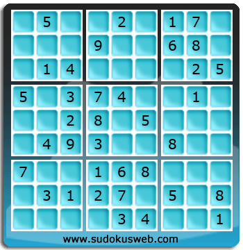 Sudoku von einfacher höhe