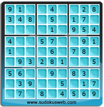 Sudoku de Niveau Très Facile