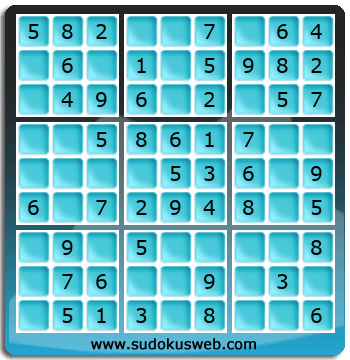 Sudoku von sehr einfacher höhe