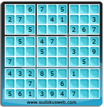 Sudoku von einfacher höhe