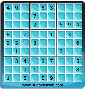 Sudoku von mittelmässiger höhe