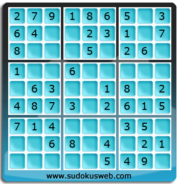 Sudoku de Niveau Très Facile