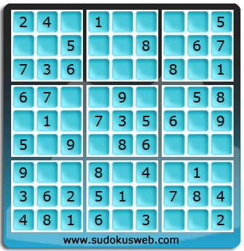 Sudoku von sehr einfacher höhe