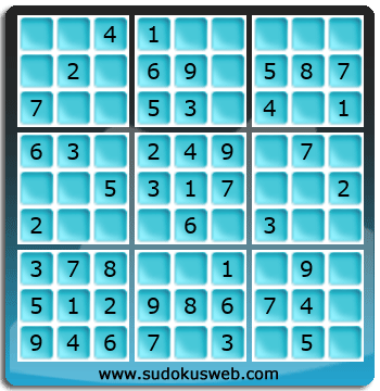 Sudoku de Nivel Muy Fácil