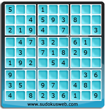 Sudoku de Nivel Muy Fácil