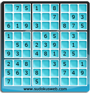 Sudoku von sehr einfacher höhe