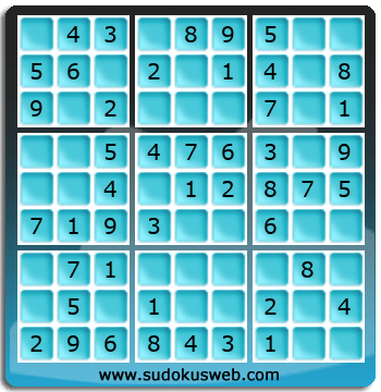 Very Easy Level Sudoku