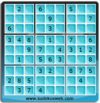 Nivel Facil de Sudoku