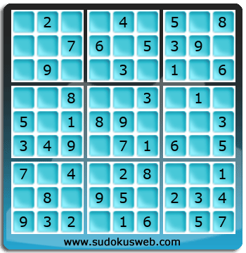 Sudoku de Nivell Molt Fàcil