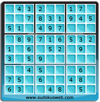 Sudoku de Nivel Muy Fácil