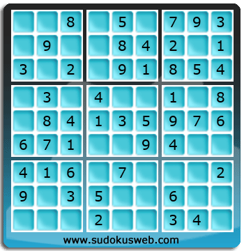 Sudoku de Nivel Muy Fácil