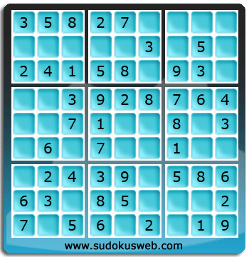 Nivel Muito Facil de Sudoku