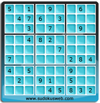 Sudoku von mittelmässiger höhe