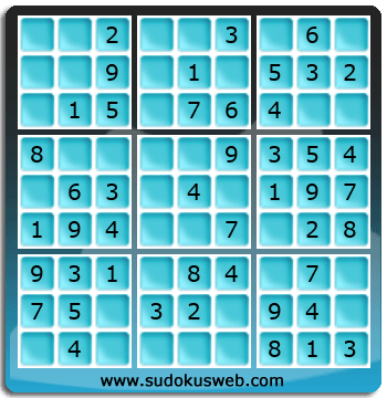 Sudoku de Niveau Très Facile