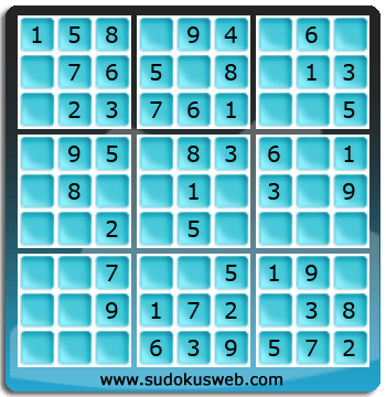 Sudoku de Nivel Muy Fácil