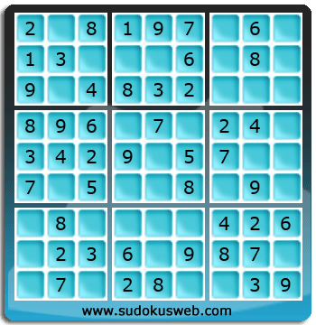 Sudoku von sehr einfacher höhe