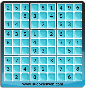 Sudoku de Nivell Molt Fàcil