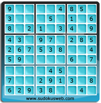 Sudoku de Nivel Muy Fácil