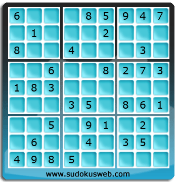 Nivel Facil de Sudoku