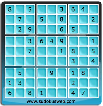 Sudoku von einfacher höhe