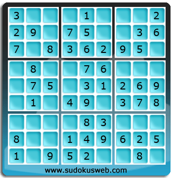 Sudoku de Nivel Muy Fácil