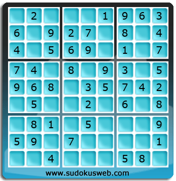 Sudoku de Nivel Muy Fácil