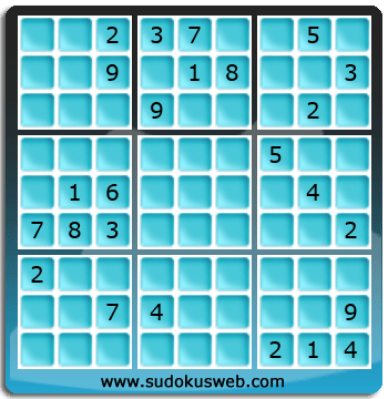 Sudoku von Fachmännischer höhe