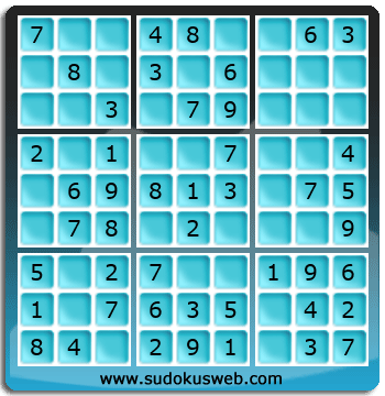 Sudoku von sehr einfacher höhe