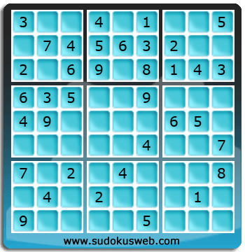 Sudoku von einfacher höhe