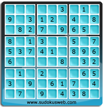 Sudoku de Nivel Muy Fácil